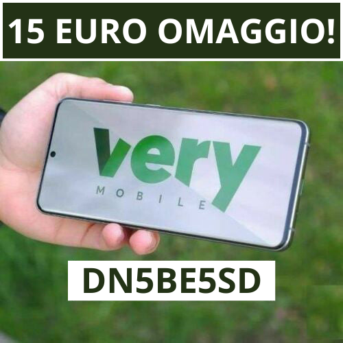Codice sconto Very Mobile 2025